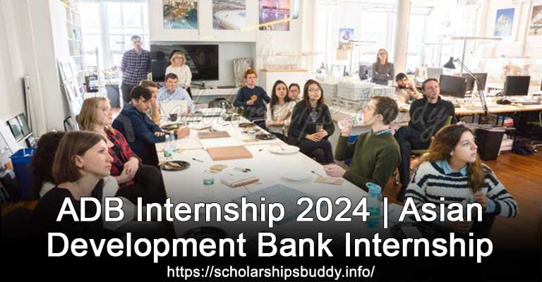 ADB Internship 2024 Asian Development Bank Internship