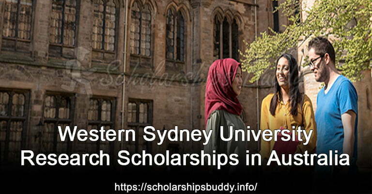 Western Sydney University Research Scholarships in Australia 2024