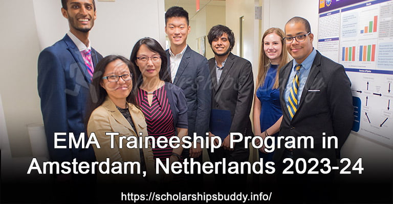 EMA Traineeship Program in Amsterdam, Netherlands 2023-24