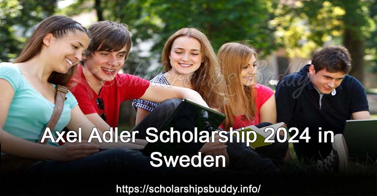 Axel Adler Scholarship 2024 in Sweden