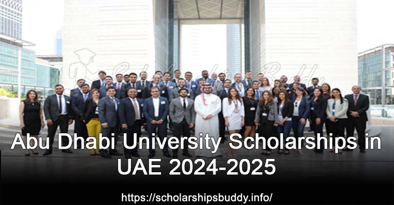 Abu Dhabi University Scholarships in UAE 2024-2025